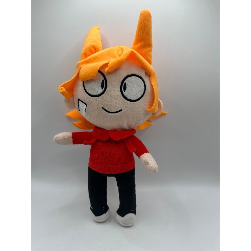 Eddsworld 14" Tord Larsson Plush Orange Hair Red Shirt No Tags